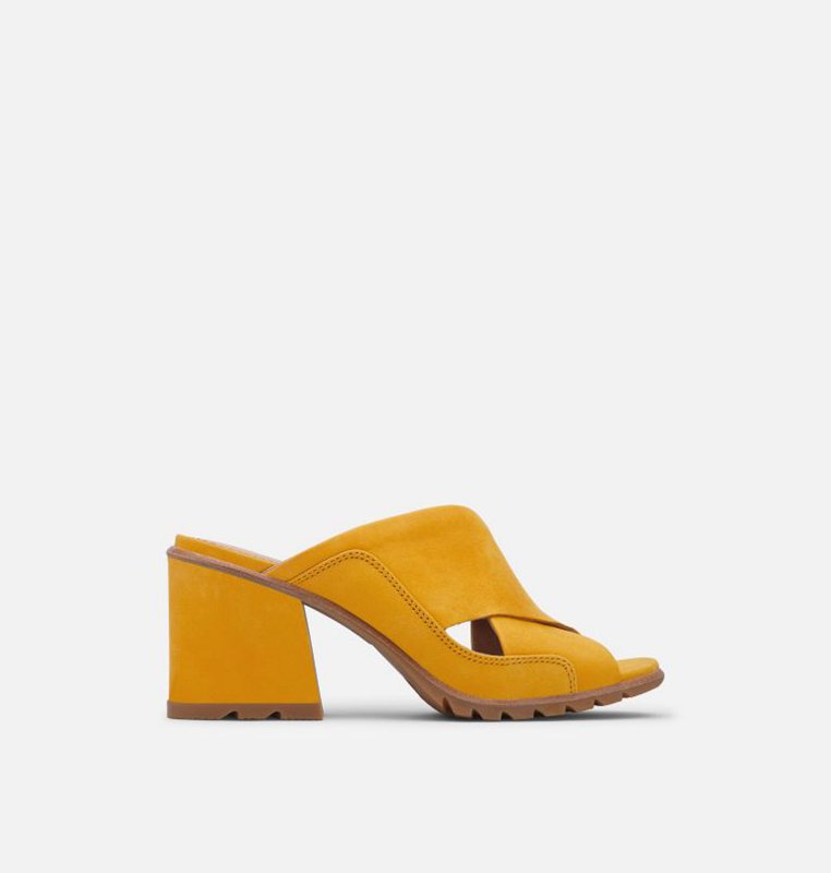 Sandalias Sorel Mujer - Nadia™ Mule Amarillo - 83957-QMXG